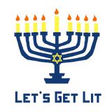 Let's Get Lit Menorah Hanukkah SVG/PNG/EPS/JPG File