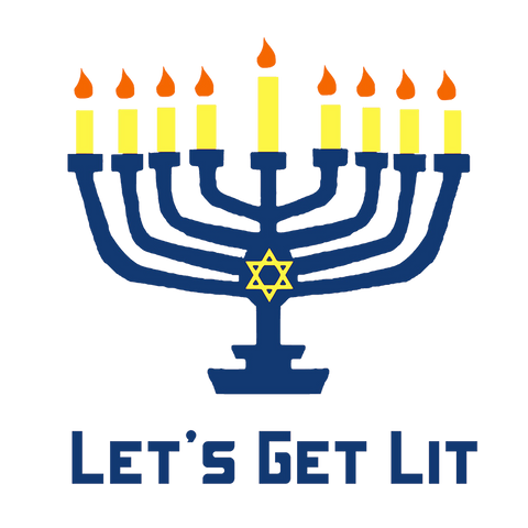 Let's Get Lit Menorah Hanukkah SVG/PNG/EPS/JPG File