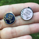 Pink "I Never Finish Anythin..." Needle Minders  *SNARKY CRAFTER EXCLUSIVE**
