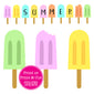 Printable Popsicle Banner (Full Alphabet) SVG/PNG/EPS/JPG