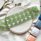 Acrylic Cactus Embroidery Floss Organizer for 20 Colors | Succulent Transparent Thread Holder