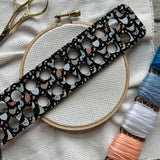 Acrylic Chickens Embroidery Floss Organizer for 20 Colors | Chicks and Cocks Thread Holder