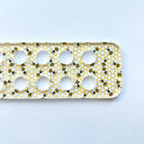 Acrylic Bees & Honeycomb Embroidery Floss Organizer for 20 Colors | Beehive Transparent Thread Holder