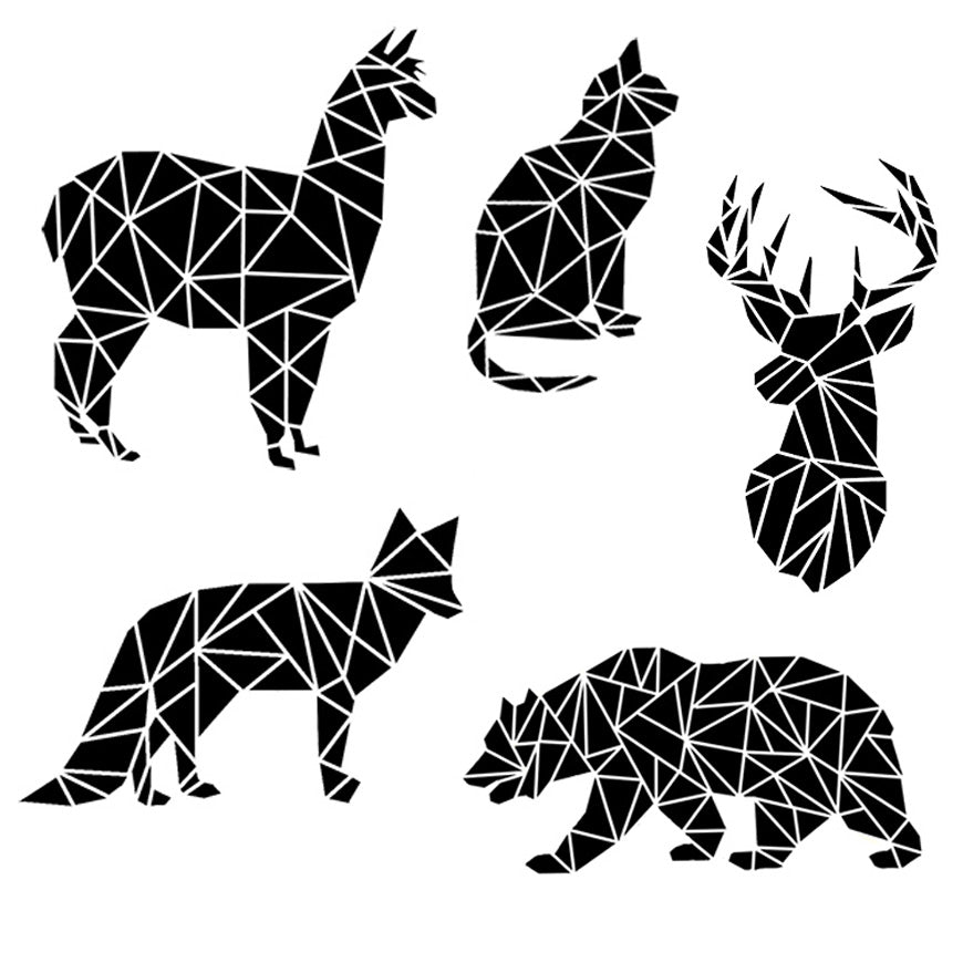 Fractured Animal Silhouette SVG/PNG/EPS/JPG Files
