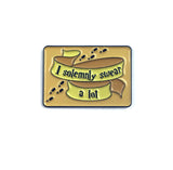 "I solemnly swear a lot" Wizarding Map Needle Minder or Magnet