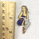 Stitching Vintage Pinup Needle Minder