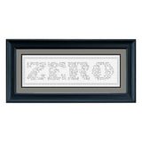 ZERO: "I hear what you are saying and this is exactly how many F-cks I give" Cross Stitch Pattern