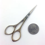 Gilded Compact Travel Size Embroidery Scissors