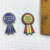 Stitch and Bitch Club Member Enamel Pin or Needle Minder
