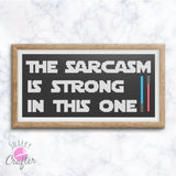 The Sarcasm Is Strong In This One Cross Stitch Pattern