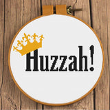 A Royal Huzzah! Cross Stitch Pattern