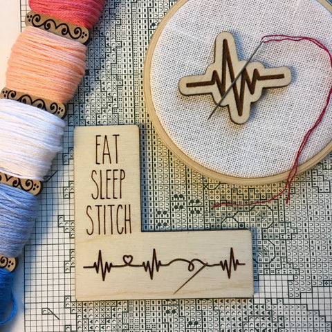 Cross Stitch or Embroidery Pendant Blanks (Set of 3) – Snarky Crafter  Designs