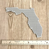 Stitchable Wooden Florida States Silhouette